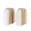 Wood & Marble Bookend