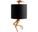 Golden Egret Lamp