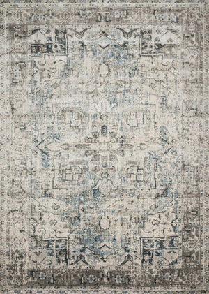 A picture of Loloi's Anastasia rug, in style AF-20, color Blue / Slate