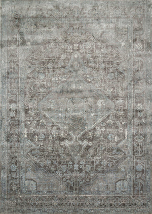 A picture of Loloi's Anastasia rug, in style AF-22, color Stone / Blue