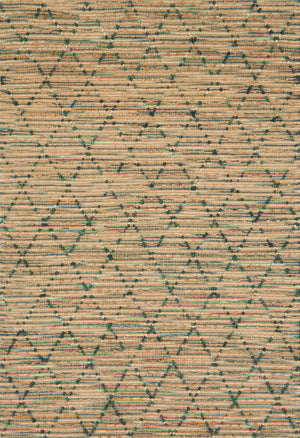 A picture of Loloi's Beacon rug, in style BU-03, color Aqua