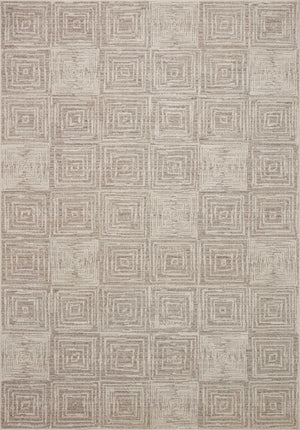 A picture of Loloi's Darby rug, in style DAR-05, color Beige / Grey