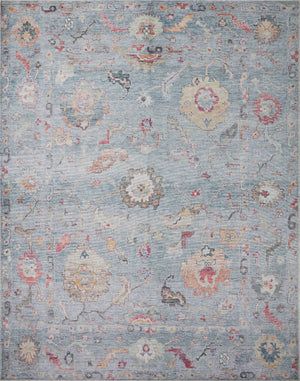 A picture of Loloi's Elysium rug, in style ELY-04, color Denim / Multi