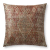 Loloi's FLOOR PILLOWS rug, Style: FP0009 Red / Multi. At the cheapest price in the 36"W x 36"D x 6"H size.