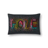 Loloi's PILLOWS rug, Style: P0560 Black / Multi. At the cheapest price in the 13" x 21" Cover w/Down size.