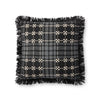 Loloi's PILLOWS rug, Style: P0927 Black / Grey. At the cheapest price in the 18" x 18" Cover w/Down size.