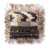 Loloi's PILLOWS rug, Style: P0093 Grey / Multi. At the cheapest price in the 18" x 18" Cover w/Down size.