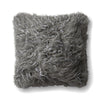 Loloi's PILLOWS rug, Style: P0598 Grey. At the cheapest price in the 22" x 22" Cover w/Down size.