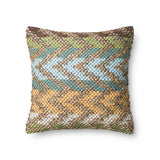 Loloi's PILLOWS rug, Style: P0330 Green / Multi. At the cheapest price in the 22" x 22" Cover w/Down size.