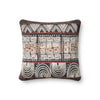 Loloi's PILLOWS rug, Style: P0379 Blue / Rust. At the cheapest price in the 18" x 18" Cover w/Down size.