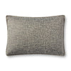 Loloi's PILLOWS rug, Style: P0896 Grey. At the cheapest price in the 16" x 26" Cover w/Down size.