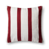 Loloi's PILLOWS rug, Style: P0507 Red / Ivory. At the cheapest price in the 22" x 22" Cover w/Down size.