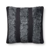 Loloi's PILLOWS rug, Style: P0519 Grey. At the cheapest price in the 22" x 22" Cover w/Down size.