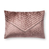 Loloi's PILLOWS rug, Style: P0696 Rose. At the cheapest price in the 16" x 26" Cover w/Down size.