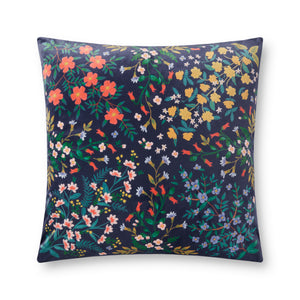 Loloi's PILLOWS rug, Style: PRP0025 Wildwood Navy. At the cheapest price in the 22" x 22" Cover w/Down size.