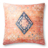 Photo of a pillow;  P0883 Coral / Multi 3' x 3' Pillow