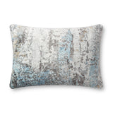 Loloi's PILLOWS rug, Style: PLL0065 Grey / Multi. At the cheapest price in the 16" x 26" Cover w/Down size.