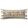 Loloi's PILLOWS rug, Style: PJB0003 Lt. Green / Multi. At the cheapest price in the 13" x 35" Cover w/Down size.