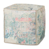 Loloi's Poufs rug, Style: LPF0031 Blue / Multi. At the cheapest price in the 18"W x 18"D x 18"H size.