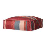 Loloi's Poufs rug, Style: PF0014 Red / Pink. At the cheapest price in the 24"W x 24"D x 7"H size.