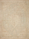 Loloi's Priya rug, Style: PRY-01 Ocean / Ivory. At the cheapest price in the 9'-3" x 13' size.