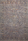 Loloi's Rosemarie rug, Style: ROE-04 Graphite / Multi. At the cheapest price in the 11'-6" x 15'-6" size.