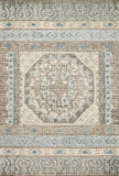 Loloi's Tatum rug, Style: TW-02 Stone / Blue. At the cheapest price in the 9'-3" x 13' size.