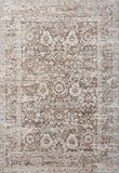 Loloi's Theory rug, Style: THY-06 Mocha / Natural. At the cheapest price in the 9'-6" x 13' size.