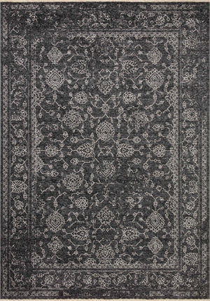 A picture of Loloi's Vance rug, in style VAN-09, color Charcoal / Dove