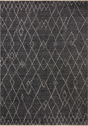 A picture of Loloi's Vance rug, in style VAN-11, color Charcoal / Dove