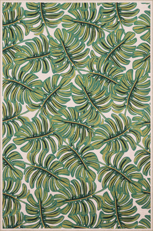 A picture of Loloi's Veranda rug, in style VRN-01, color Cream