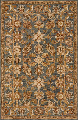 A picture of Loloi's Victoria rug, in style VK-05, color Slate / Slate
