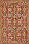 Loloi's Victoria rug, Style: VK-09 Terracotta / Gold. At the cheapest price in the 9'-3" x 13' size.