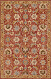 Loloi's Victoria rug, Style: VK-09 Terracotta / Gold. At the cheapest price in the 9'-3" x 13' size.
