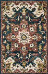 Loloi's Victoria rug, Style: VK-13 Teal / Raspberry. At the cheapest price in the 9'-3" x 13' size.