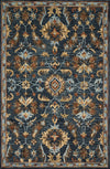 Loloi's Victoria rug, Style: VK-14 Denim / Multi. At the cheapest price in the 9'-3" x 13' size.