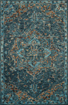 Loloi's Victoria rug, Style: VK-15 Teal / Multi. At the cheapest price in the 9'-3" x 13' size.