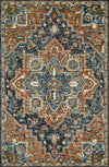 Loloi's Victoria rug, Style: VK-16 Rust / Multi. At the cheapest price in the 9'-3" x 13' size.
