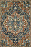 Loloi's Victoria rug, Style: VK-16 Rust / Multi. At the cheapest price in the 9'-3" x 13' size.