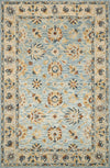 Loloi's Victoria rug, Style: VK-18 Lt. Blue / Natural. At the cheapest price in the 9'-3" x 13' size.