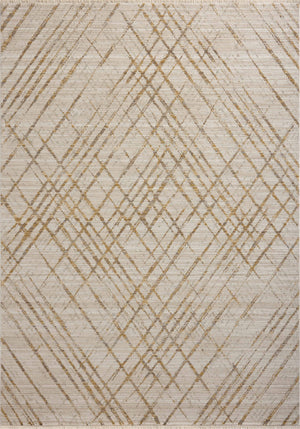 A picture of Loloi's Wade rug, in style WAE-04, color Beige / Gold