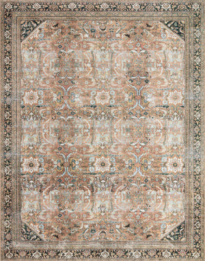 Loloi's Wynter rug, Style: WYN-02 Auburn / Multi. At the cheapest price in the 8'-6" x 11'-6" size.