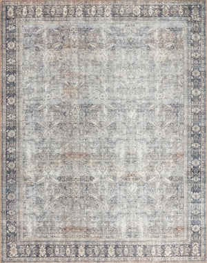 Loloi's Wynter rug, Style: WYN-07 Grey / Charcoal. At the cheapest price in the 8'-6" x 11'-6" size.