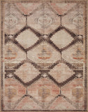 Loloi's Wynter rug, Style: WYN-08 Graphite / Blush. At the cheapest price in the 8'-6" x 11'-6" size.