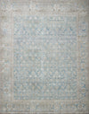 Loloi's Wynter rug, Style: WYN-10 Ocean / Silver. At the cheapest price in the 8'-6" x 11'-6" size.