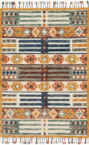 A picture of Loloi's Zharah rug, in style ZR-08, color Santa Fe Spice