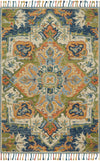 Loloi's Zharah rug, Style: ZR-11 Blue / Multi. At the cheapest price in the 9'-3" x 13' size.