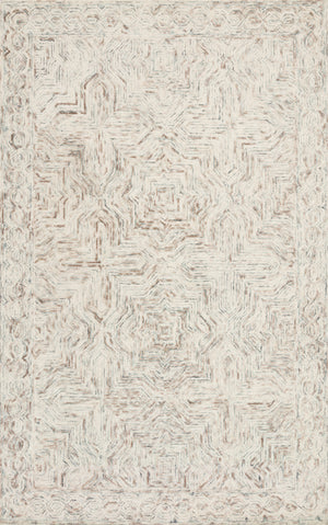 A picture of Loloi's Ziva rug, in style ZV-01, color Neutral